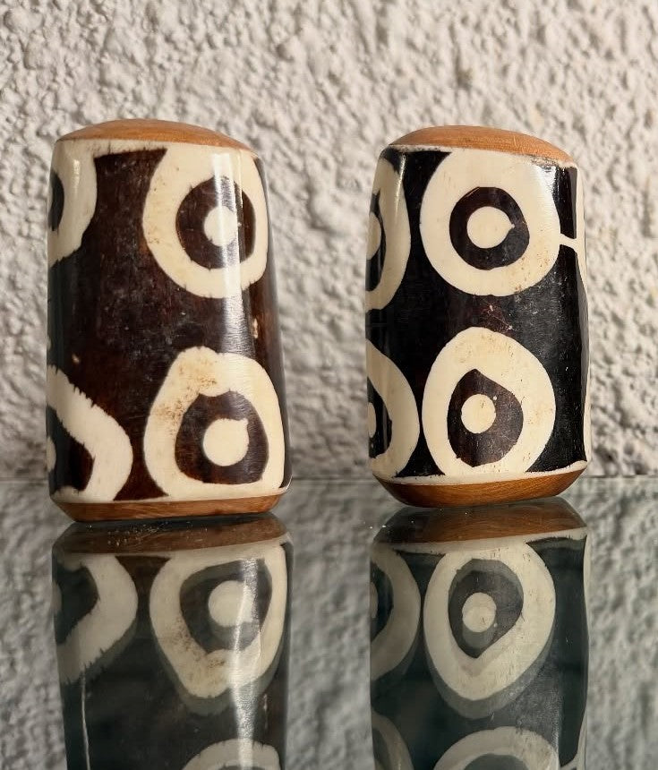 Handcrafted Salt and Pepper shakers