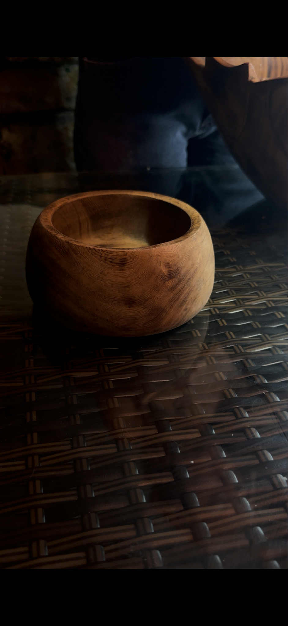 wooden salad bowl
