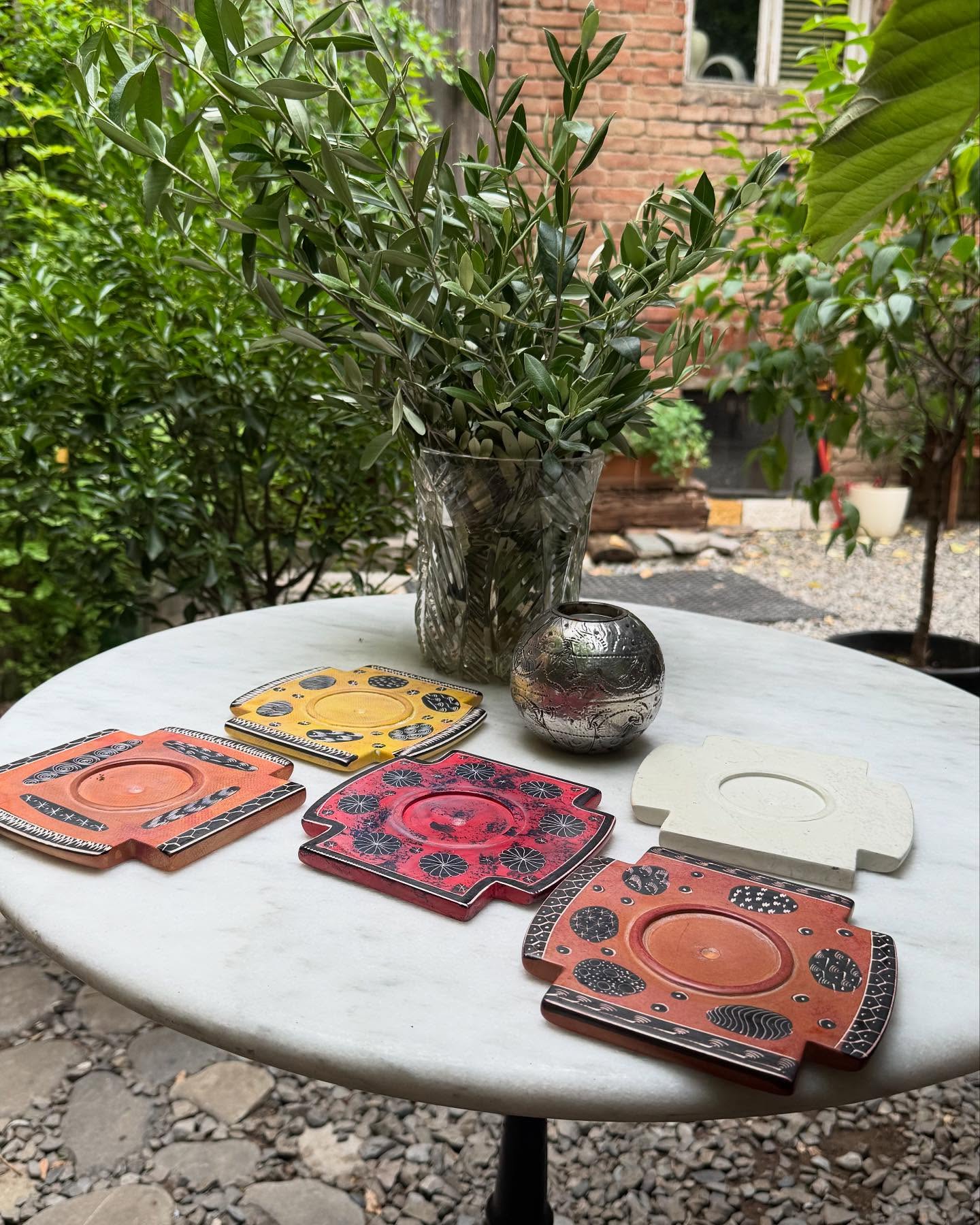 Handmade Stone Plate Coaster