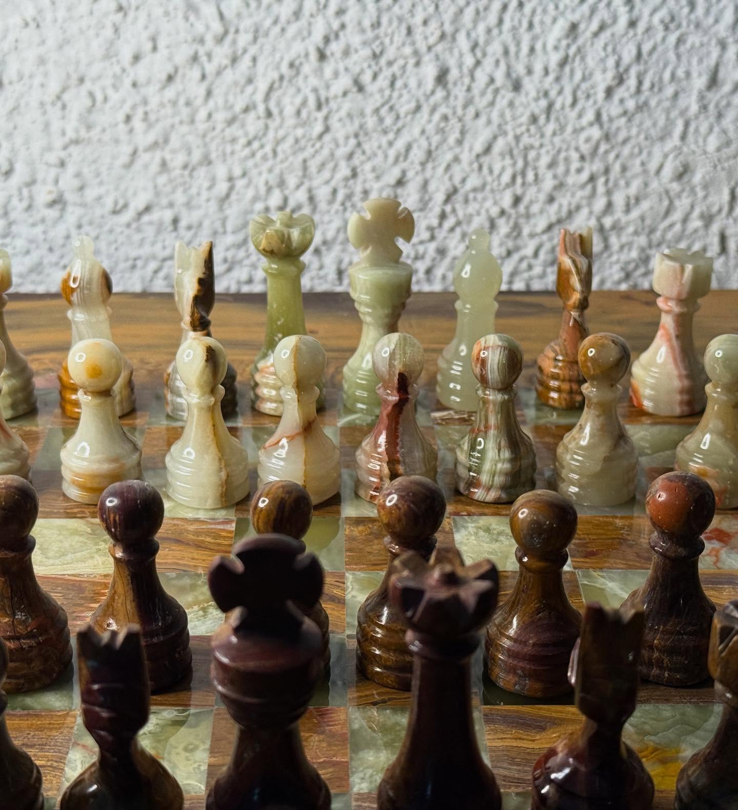 Afghan Marble Chess Set