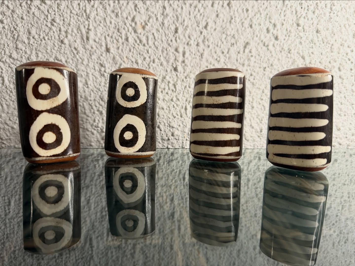 Handcrafted Salt and Pepper shakers
