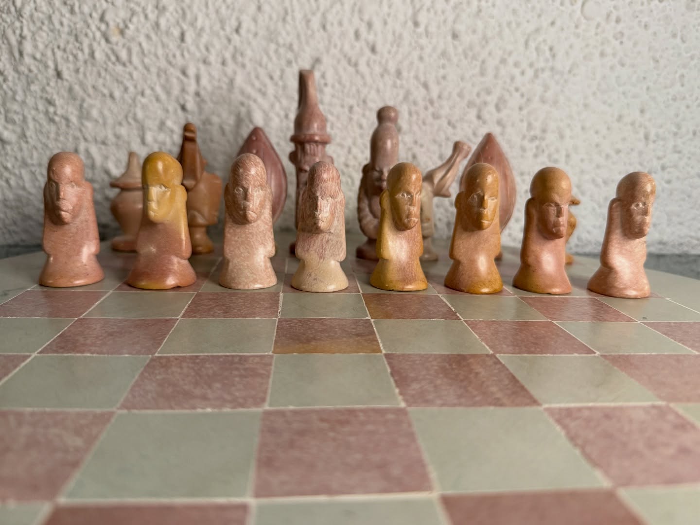 Wargame | African Soapstone Chess