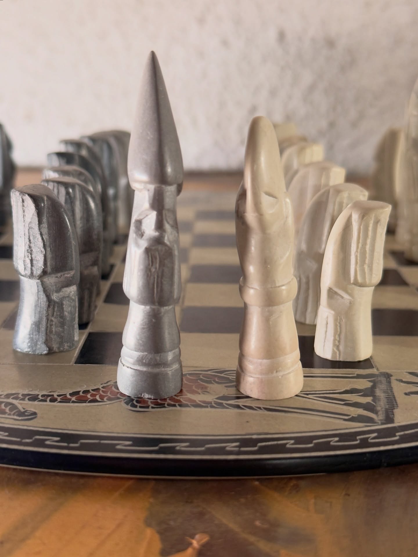 Wargame | African Soapstone Chess, small