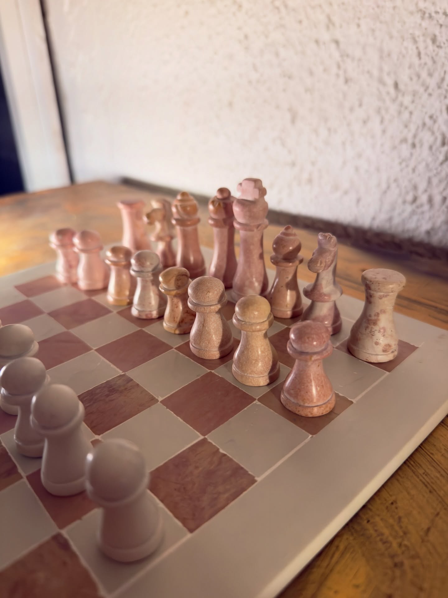 Wargame | African Soapstone Chess, small