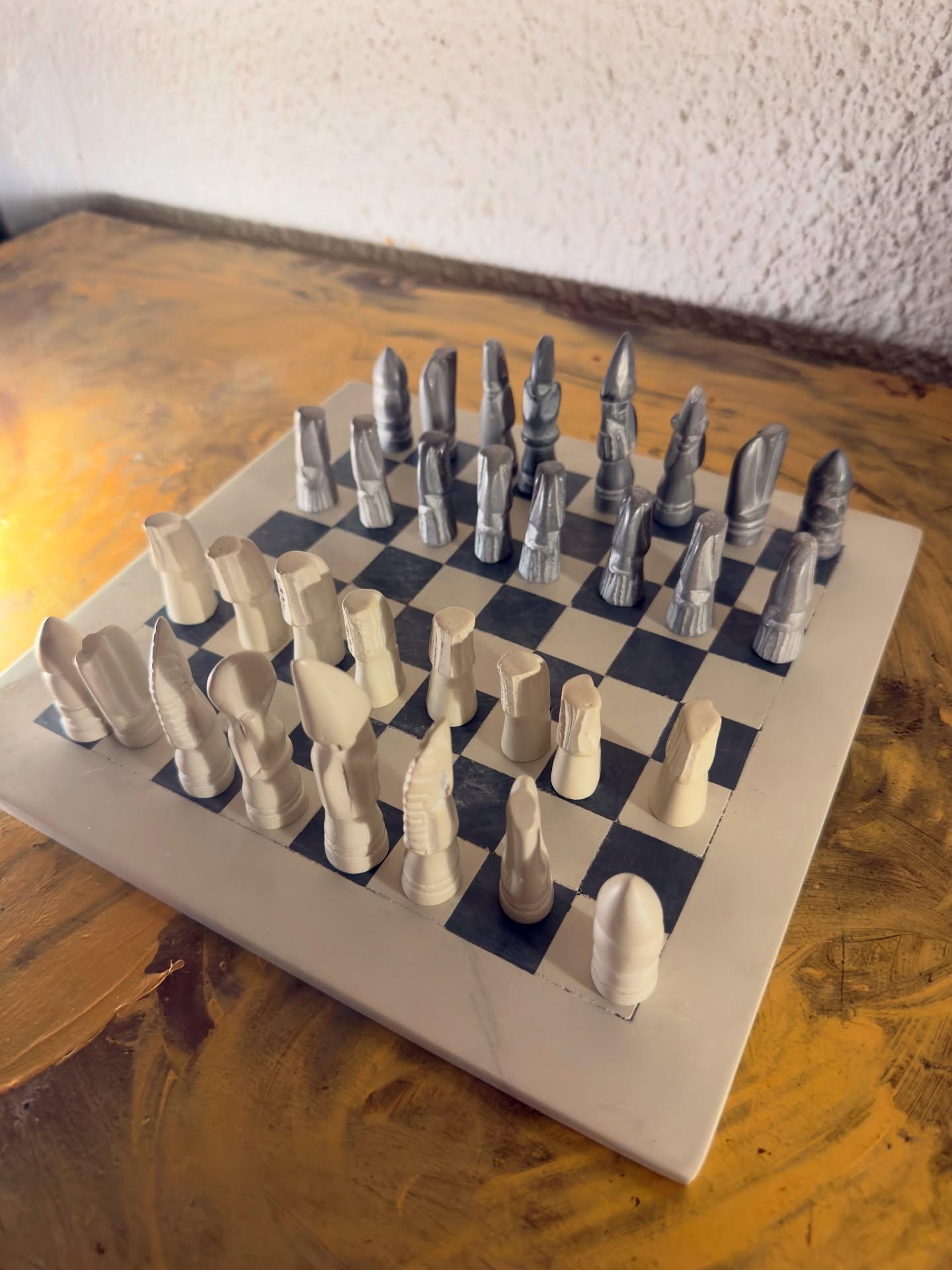 Wargame | African Soapstone Chess, small