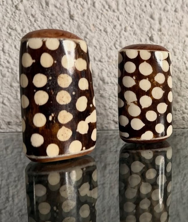 Handcrafted Salt and Pepper shakers
