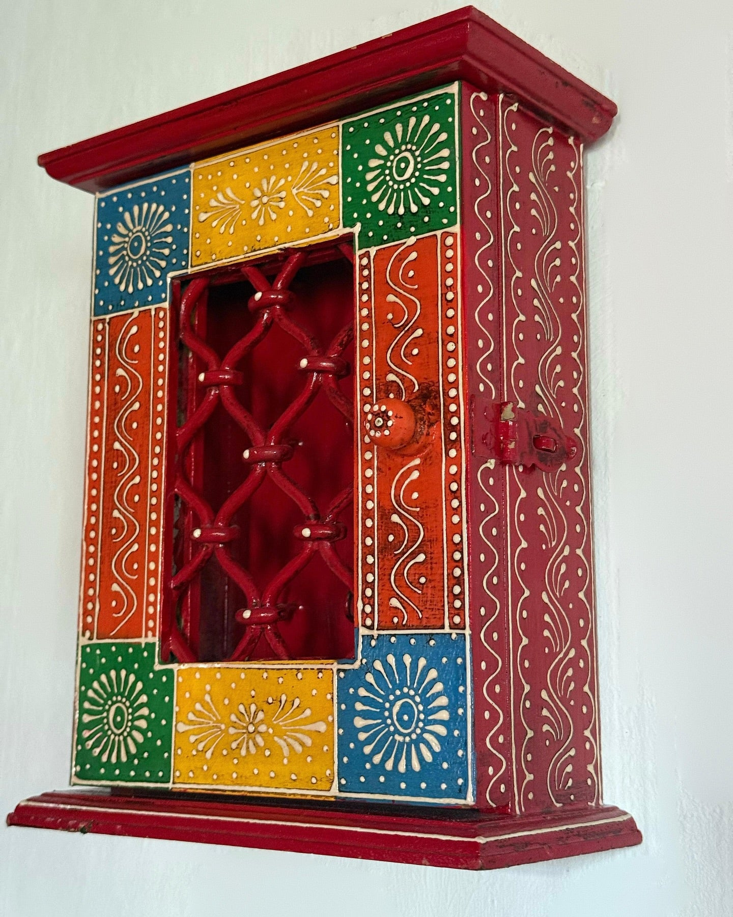 Wooden Wall Key Cabinet