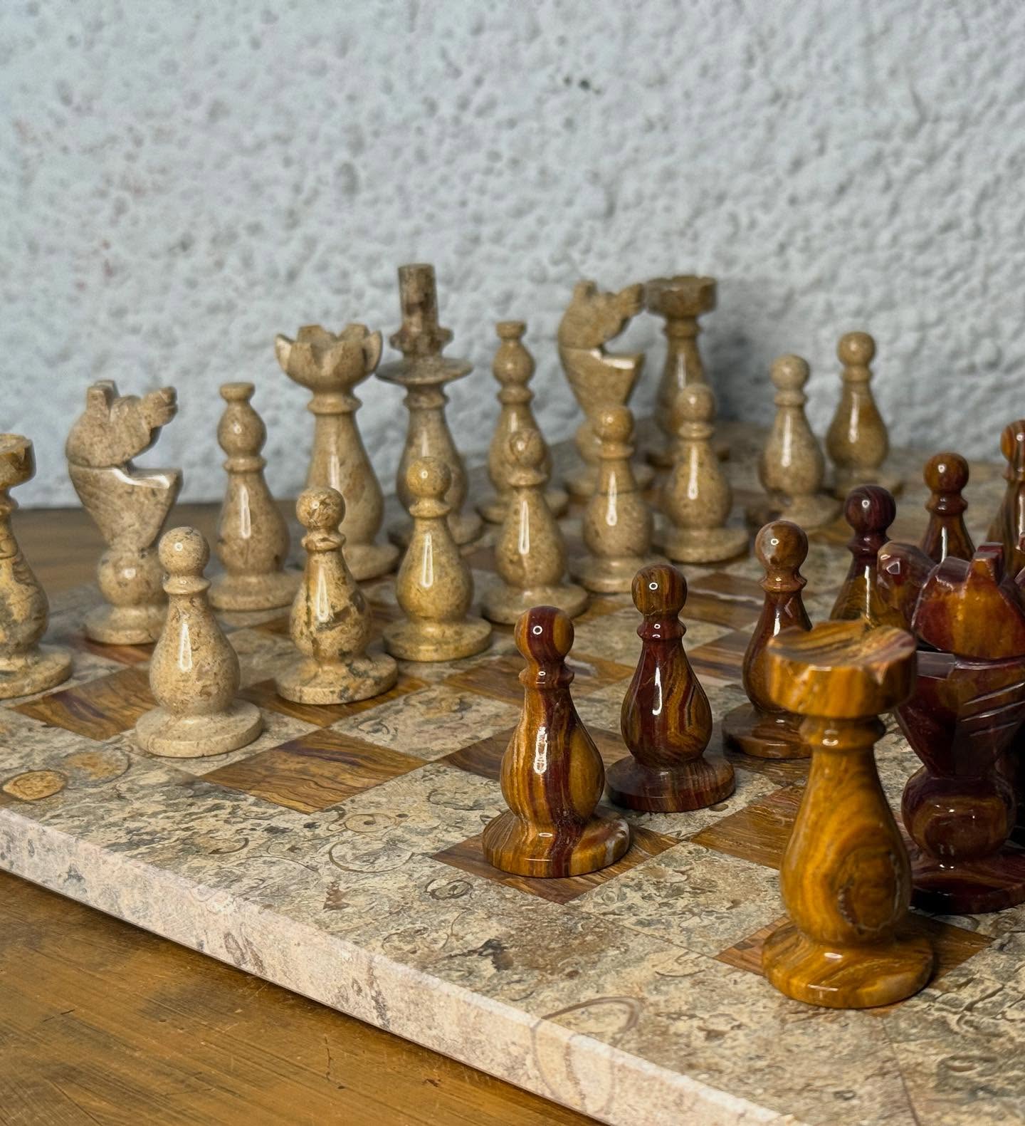 Afghan Marble Chess Set