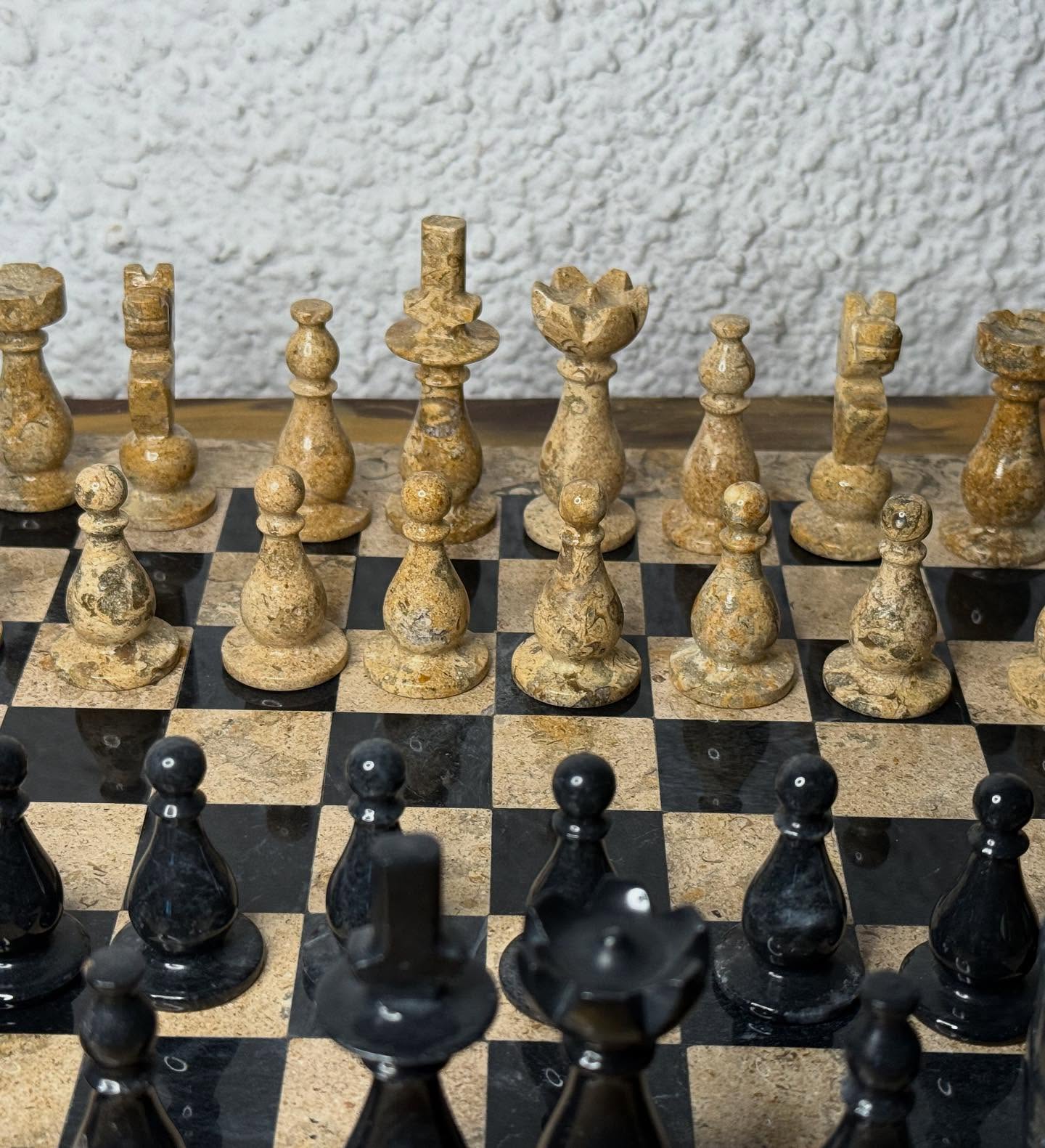 Afghan Marble Chess Set