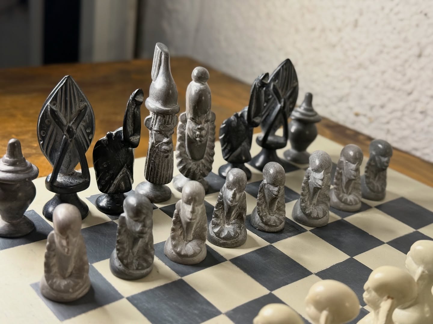 Wargame | African Soapstone Chess