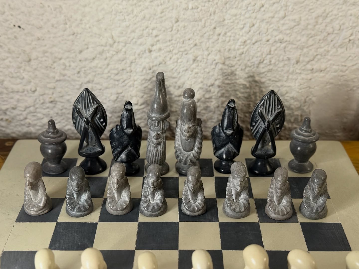 Wargame | African Soapstone Chess