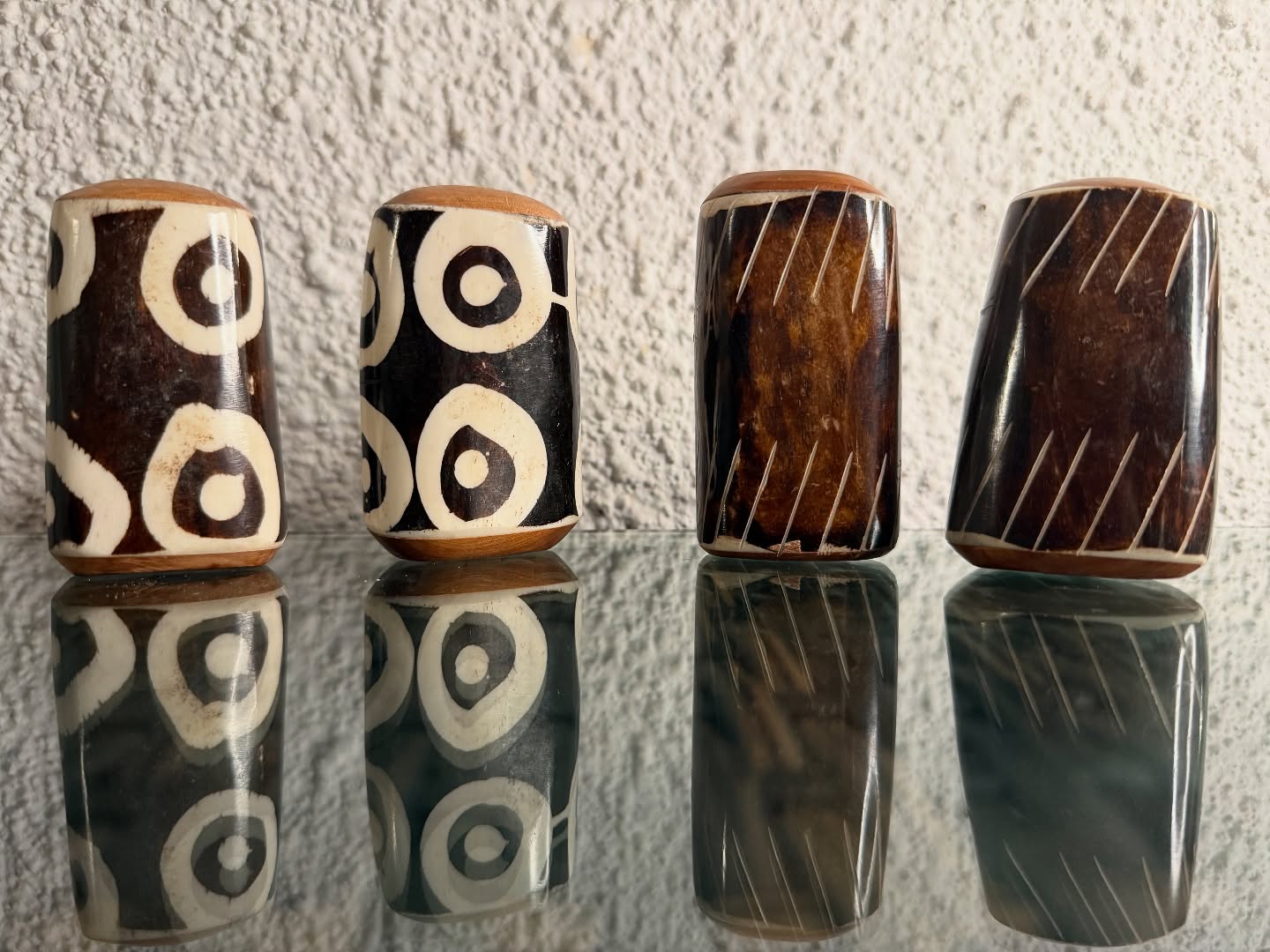 Handcrafted Salt and Pepper shakers