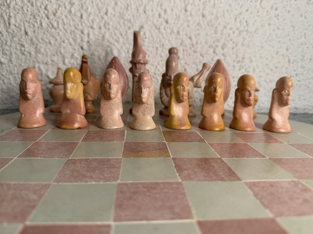 Wargame | African Soapstone Chess